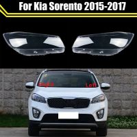 For Kia Sorento 15-18 Front Headlight Cover Transparent Lampshade Shell Glass Lens head light lamp Cover Housing