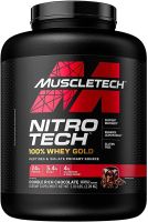 MuscleTech Nitro-Tech Whey Gold ( 5 Lbs ) Whey Protein Powder Whey Isolate Smoothie Mix Muscle Gain FAST RECOVERY Builds lean muscle, increases strength enhances performance เวย์ โปรตีน สร้างกล้ามเนื้อ whey gold