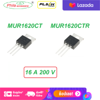 MUR1620CT MUR1620CTR  1620CT 1620CTR 1620 ULTRAFAST RECTIFIERS 16 AMPERES 200 VOLTS