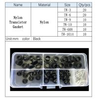 Black/White Screw Nylon Transistor Gasket The Step T-Type Plastic Washer Insulation Sp Screw Thread Protector Assortment Kit