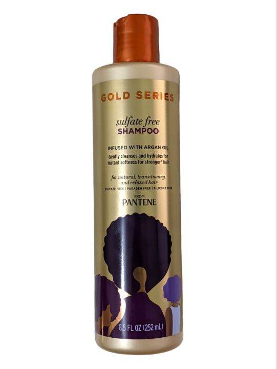 Pantene Gold Series Sulfate Free Shampoo 252mL Lazada PH