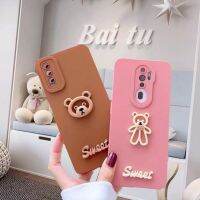 เคสหมี Sweet เคสลายหมี i6-i13promax OppoA15 OppoA16 Reno5 Reno6 A52020 Y11 Y12 Y15 Y17 Y20 Y20s Y12s