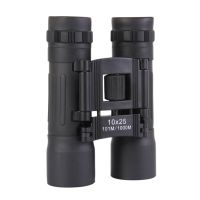 Portable 10x25 Small Compact Binoculars for Adults and Kids Mini Pocket Binoculars Telescope for Hiking Travel Concerts