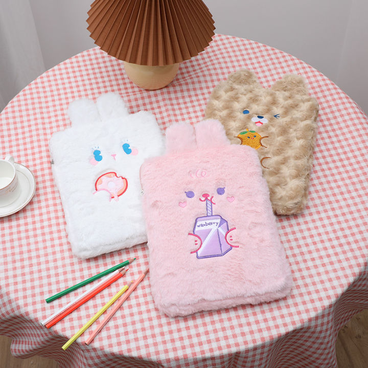 coolciothshop-กระเป๋าใส่ไอแพด-ลายน่ารัก-ขนฟู-นุ่มน่มipad-bag-ไอแพดเคสแล็ปท็อป-รองรับขนาด11-10-5-10-2-นิ้ว-ipadgen7-gen8-gen9-air4