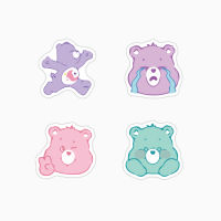 ??พร้อมส่ง?? สติกเกอร์กันน้ำน้องหมีแคร์แบร์ (Care Bears) 40 ชิ้น น่ารักสุดดด ติดกระเป๋าเดินทาง ติดโทรศัพท์