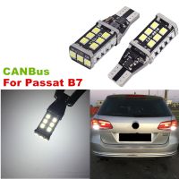 สำหรับ VW Passat B7 2ชิ้น/ล็อต CANbus ข้อผิดพลาดฟรี2ชิ้น/ล็อต Led สำรองไฟย้อนกลับ