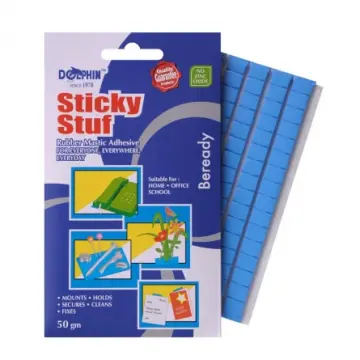 Blue Tack It Multipurpose Adhesive Clay Reusable adhesive for home