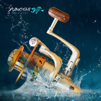 YUMOSHI Metal Spinning Fishing Reels EF1000-7000 12BB Fly Wheel Fishing Reel Tool Accessorie