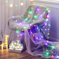 Hot Holiday Light Chain Ball LED String Light 3M 20Leds 6M 40Leds USB Power กันน้ำกลางแจ้งงานแต่งงาน Christmas Fairy Garland