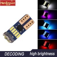 Hardingsun T10ไฟมอเตอร์ไซด์ W5W 15 SMD 4014 1ชิ้น