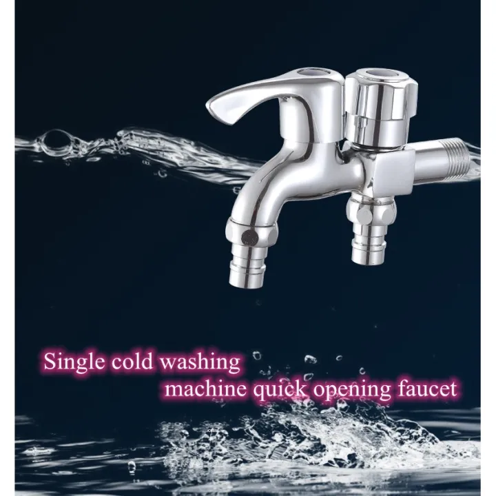 sus304 stainless steel wallmounted flexible single cold kitchen faucet