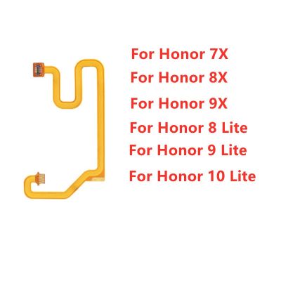 Untuk Huawei Honor 7X 8A 8C 8 8X 9i 9 9A 9X 10 Lite Play Mate 10 20 Lite Tombol Home Pemindai Sidik Jari Pita Kabel Flex Sensor