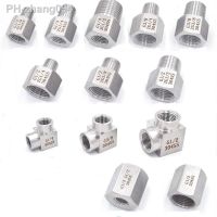 1/8 quot; 1/4 quot; 3/8 quot; 1/2 quot; BSP Female Male Thread 304 Stainless Steel High Pressure Resistant Pipe Fitting Connector Adapter