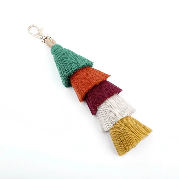 colourful-purse-accessories-charms-keychain-macrame-keychain-pompom-leather-tassels-for-handbags-bag-accessories-bag-charms