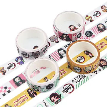 4cm5m Anime Washi Tape Adhesive Tape DIY Decorative Scrapbooking Label  Sticker  Wish