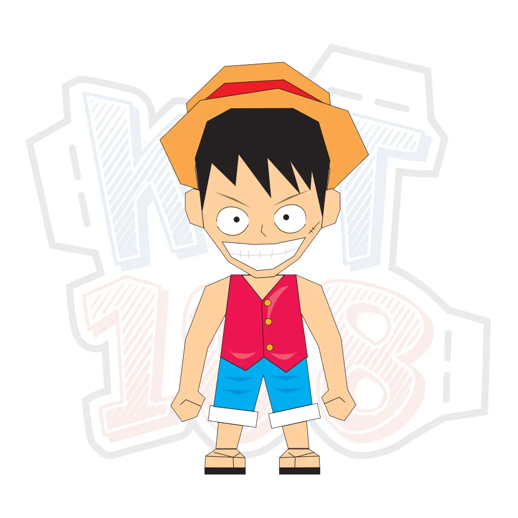 Mô hình giấy Anime Game Chibi Uta  One Piece  kit hộp trang trí  Shopee  Việt Nam
