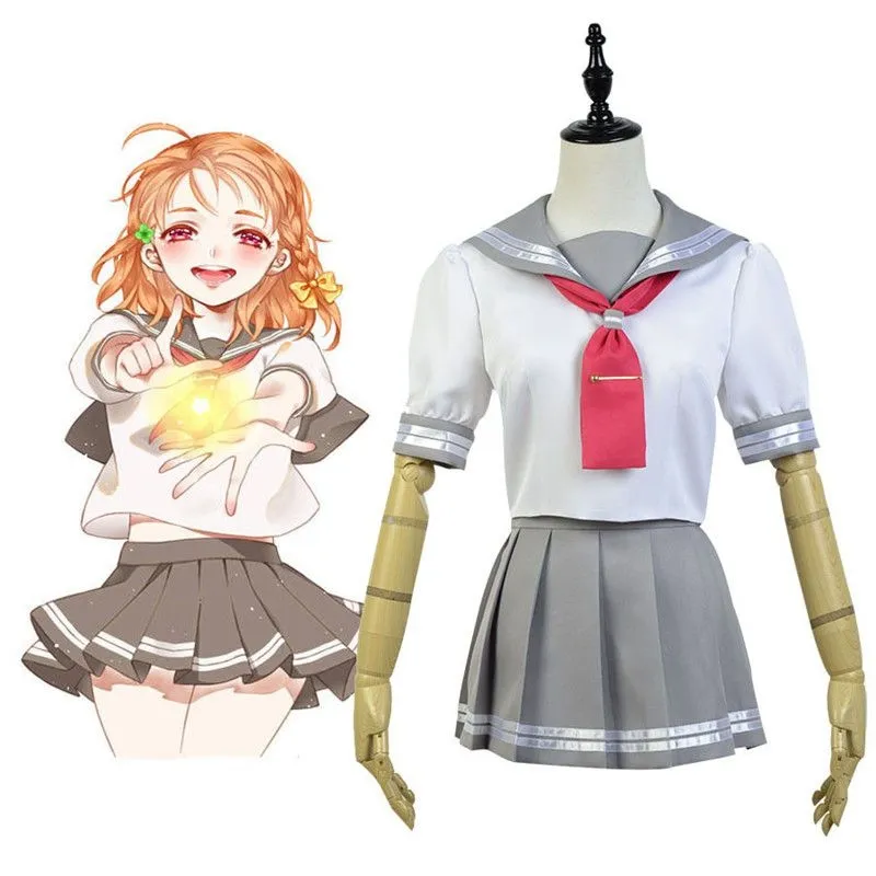 COSMART-Anime Love Live! High School Idol Cosplay Fantasia, Estudante,  Uniforme Clube, Vestido diário, Uniforme Lovelive