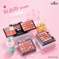 OD1006 odbo Beauty In One โอดีบีโอ พาเลทแต่งหน้า  อายแชโดว์ บลัชออน ลิปกลอส ไฮไลท์ และคอนทัวร์