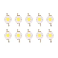 10 Pieces High Power 2 Pin 3W Warm White LED Bead Emitters 100-110Lm