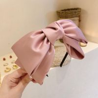 【CC】 New Hair Bands Bow Bezel Headband Fashion Hoop Headdress Color Hairband Korean Accessories