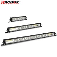 【CW】 7 13 20 inch 30 40 Leds Ultra Row Led Bar SUV 4X4 Truck UTV Road Driving Fog Lights Car Styling