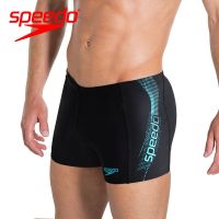 Speedo กางเกงว่ายน้ำบ็อกเซอร์สำหรับผู้ชาย,กางเกงว่ายน้ำเทรนนิ่งขนาดใหญ่แห้งเร็วสวมใส่สบายชุดว่ายน้ำฤดูใบไม้ผลิ