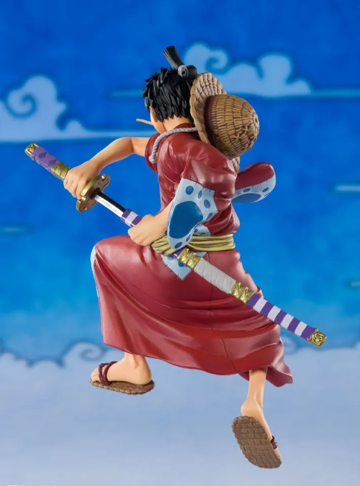 Luffy and Zoro Wano figures : r/OnePiece