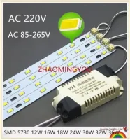 【☑Fast Delivery☑】 gaqiugua6 1ชิ้น12W 16W 18W 24W 30W 32W 36W Smd 5730 Led ติดเพดานแผงไฟ Led Led ติดเพดานแหล่งไฟฟ้าของโคมไฟแผง Led แถบไฟส่องสว่าง