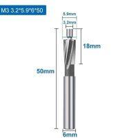 เครื่องมือสล็อตนำร่องสำหรับ M3-M20ปลายประแจแฉกสีเงิน4ซี่เครื่องตัดมิลลิ่งดอกเราเตอร์มิลส์ปลายดอกเคาเตอร์ซิงค์