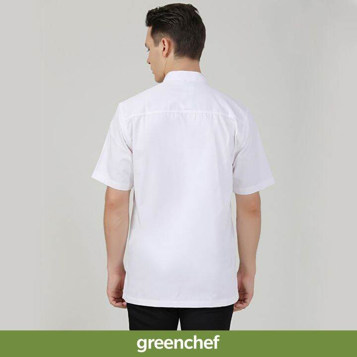 greenchef-thymes-white-short-sleeve-chef-jacket-baju-chef-putih-lengan-pendek