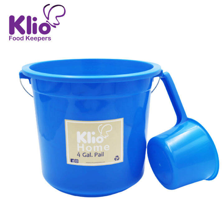 KLIOH004 WATER PAIL 4GALLONS WITH Water Dipper set Lazada PH