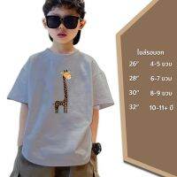 New 2023 Kid เสื้อยืดเด็ก น่ารักๆ ใส่สบาย ใส่เล่น ใส่เที่ยว ผ้า Cotton 100% ลายสัตว์น่ารักใส่ได้ทั้งเด็กชาย เด็กหญิง พร้อมส่ง มีเก็บปลายทาง