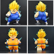 Dragon Ball Fat Vegeta Son Goku Action Figure Super Saiyan Model Dolls