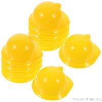 hot【DT】❀✺  Hat Hard Plastic Construction Kids Worker Miniature Hats Firefighter Bottle Builder Accessories Caps