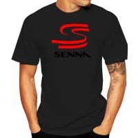 2023 NewAyrton Senna เสื้อยืด F1สูตรหนึ่งไดร์เวอร์พิมพ์ผู้ชายผู้หญิงแฟชั่นขนาดใหญ่ O-คอผ้าฝ้าย100 เสื้อยืดชายประเดิมท็อปส์เสื้อผ้า