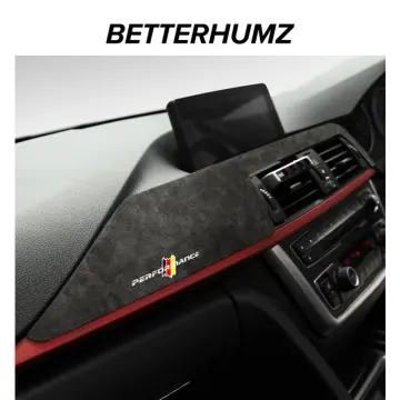 Alcantara Wrap Car Dashboard Panel Abs Cover Trim Car Interior