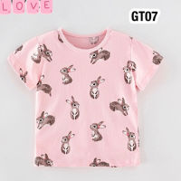 ?พร้อมส่งจากไทย?GT07 เสื้อยืดแขนสั้น ลายน่ารัก ผ้าไม่หนา ใส่สบาย ระบายอากาศได้ดี คุณภาพดีเว่อร์เช่นเคย‼️