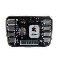 （Free shipping）♨ Weini childrens Electric Vehicle Central Control Music Player Toy Car Bluetooth Control