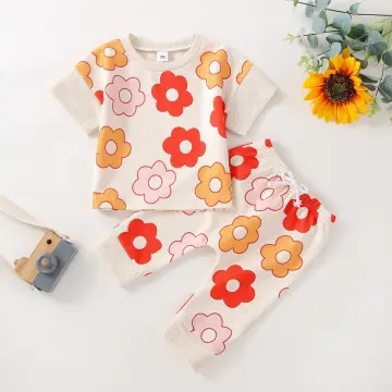 Amazon.com: Baby Girl Clothes Infant Toddler Girl Flower Hoodie Long-Sleeve  Sweatshirts + Pants + Headband 3 PCS Baby Cute Outfits Set: Clothing, Shoes  & Jewelry