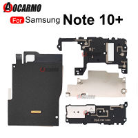 Untuk Samsung Galaxy Note 10 Plus NFC คอยล์ไร้สาย Note10บวก Antena Isyarat เมนบอร์ด Penutup Bawah Pembesar Suara