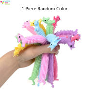 LT【ready stock】Cartoon Colored Stretch  String High Stretchability Stress Relief Venting Noodle Soft Smooth Bracelet Toy Anti-stress Ropeของเล่นเด็กผญ1【cod】