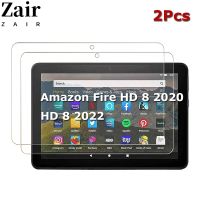 [Hot K] แม่เหล็กรถไฟปกป้องหน้าจอกระจกเทมเปอร์ความแข็ง9H-Fire HD 8 2022 2020ออกใหม่12th 10th รุ่น8.0นิ้ว