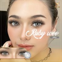 คอนแทคเลนส์ WW-Ruby Woo สายตาปกติ/สายตาสั้น