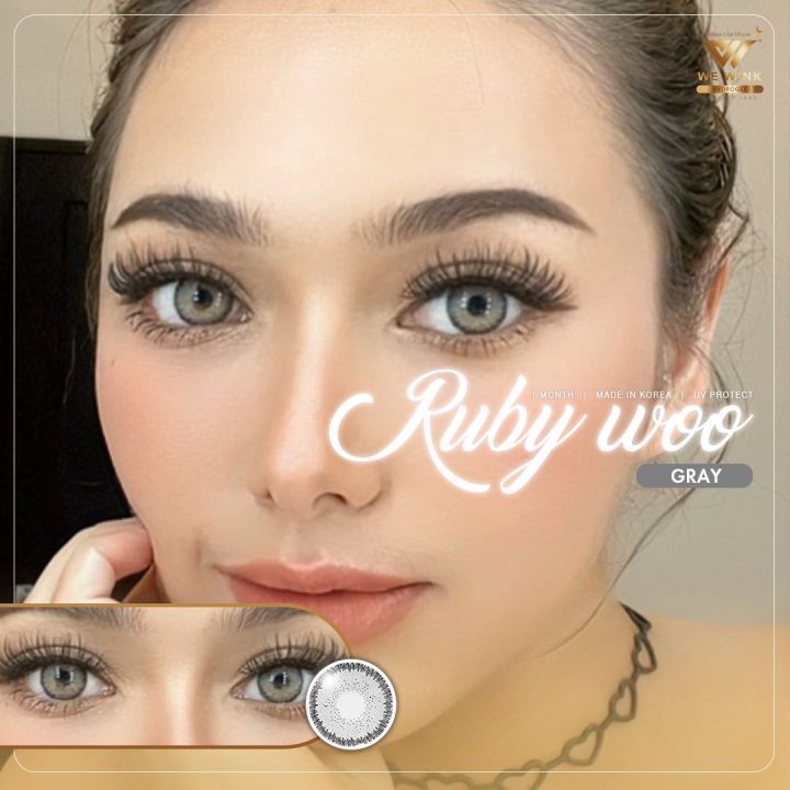 คอนแทคเลนส์-ww-ruby-woo-สายตาปกติ-สายตาสั้น