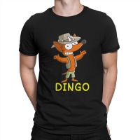 MenS T-Shirt Dash Dingo Humor Pure Cotton Tee Shirt Short Sleeve Crash Bandicoot Game T Shirt Crewneck Clothes Printing 【Size S-4XL-5XL-6XL】