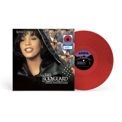 แผ่นเสียง  whitney houston  Bodyguard (Original Soundtrack Album)  Red vinyl แผ่นเสียงมือหนึ่ง ซีล