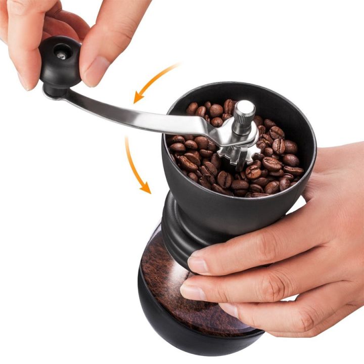 cfa-เครื่องบดกาแฟ-ที่บดกาแฟ-ที่บดสมุนไพร-บดเมล็ดถั่ว-ขนาดกระทัดรัด-ด้ามจับสเตนเลสสตีลและซิลิคอน-เครื่องบดเมล็ดกาแฟ