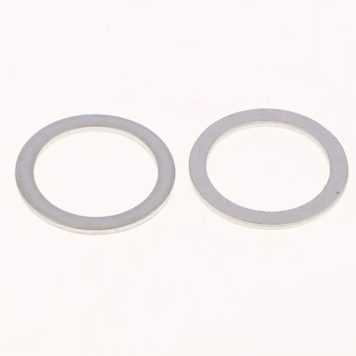 10pcs/set M18 Aluminum Engine Oil Drain Plug Crush Gasket Washers Seals