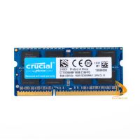 16GB Crucial ครูเชียล Kits ( 2 x 8GB） 2Rx8 PC3L-12800S DDR3-1600Mhz SODIMM Laptop Memory RAM แรม โน็ตบุ๊ค