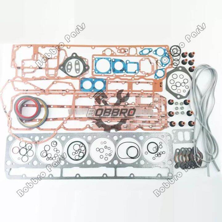 Cat 3126 3126B Complete Full Gasket Kit With Head Gasket For Caterpillar Forklift Excavator